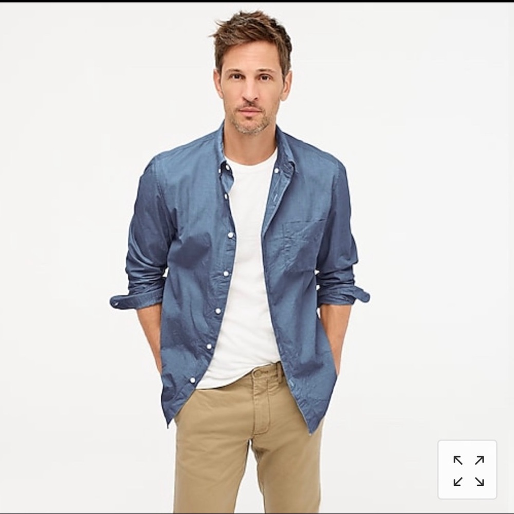 Stretch Heather Dress Shirt